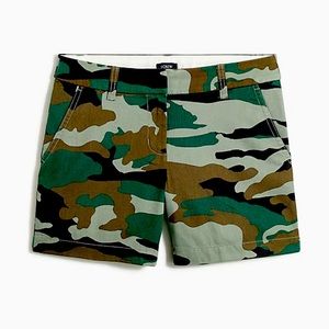 [J CREW] CAMOUFLAGE SHORTS